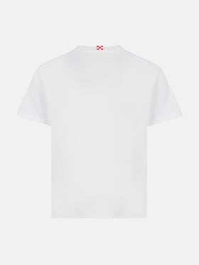Cotton t-shirt with St. Barth sport club print - MC2 Saint Barth