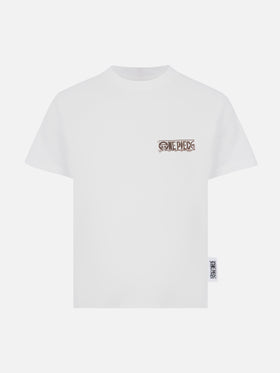 Cotton t-shirt with One Piece print | ONE PIECE SPECIAL EDITION - MC2 Saint Barth