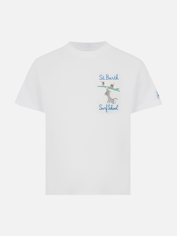 Cotton t-shirt with Tom & Jerry print | WARNER BROS SPECIAL EDITION - MC2 Saint Barth
