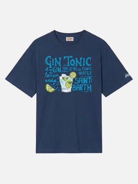 Camiseta con estampado Gin Tonic 