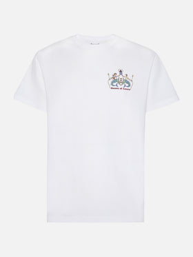 Baumwoll-T-Shirt mit „Season of Amore“-Aufdruck |ALESSANDRO ENRIQUEZ SPECIAL EDITION