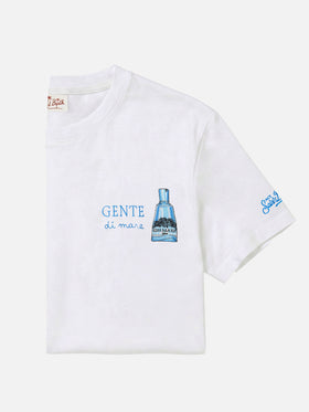 T-shirt avec imprimé et broderie Gente di Mare | Édition spéciale 