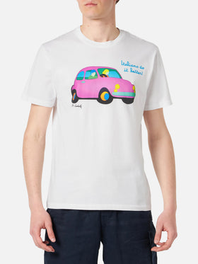 T-shirt Man stampa auto Lodola | Special Edition