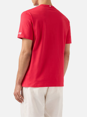 Baumwoll-T-Shirt mit Ducati Meccanica Logo-Print | DUCATI MOTORS® SPECIAL EDITION