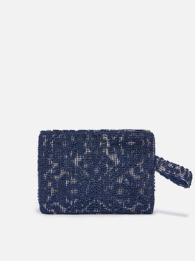 Soft textured Tufted pouch