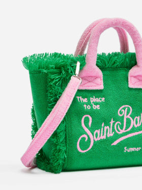 Green Mini Vanity Sponge Bag - MC2 Saint Barth