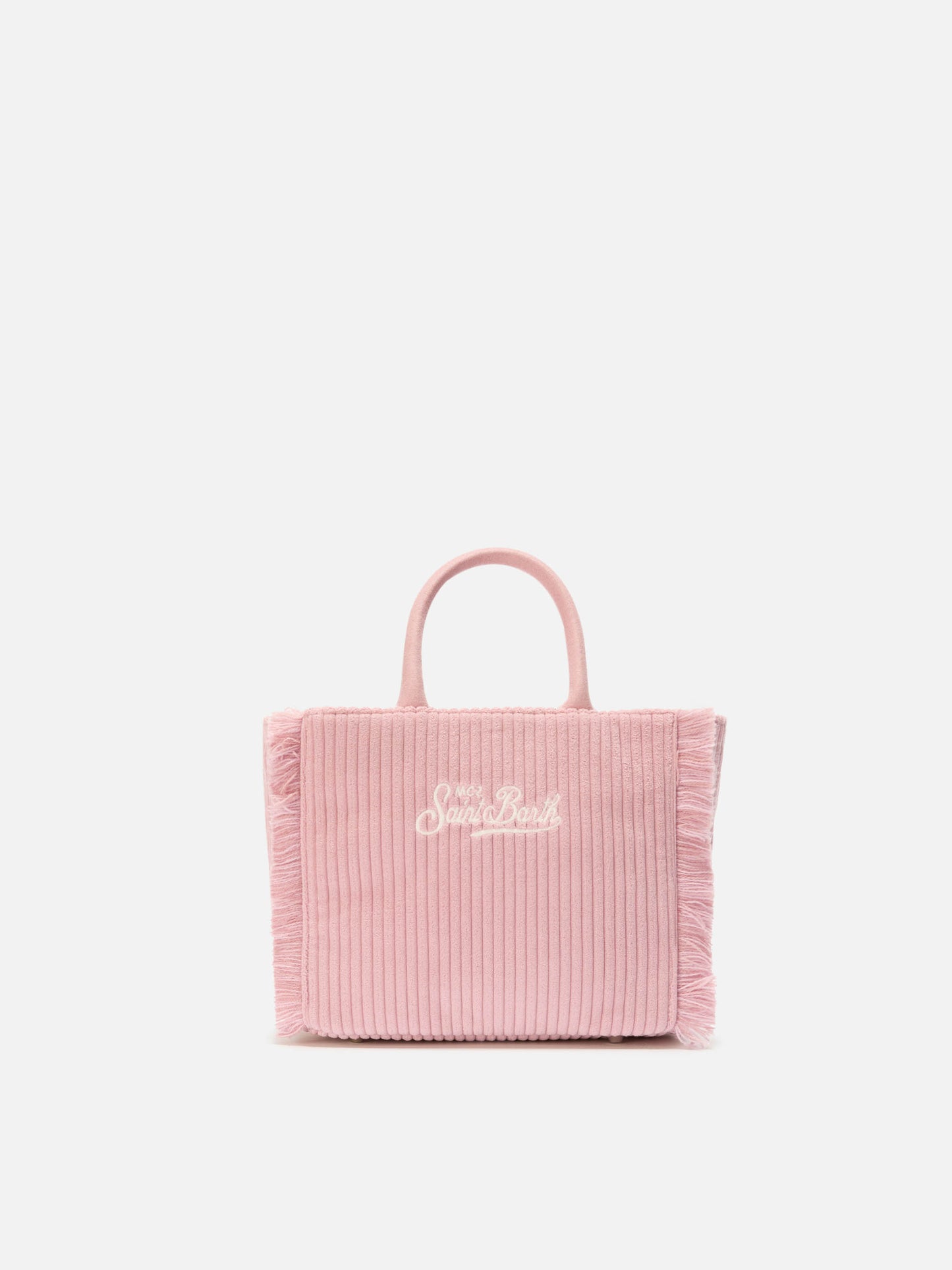 Vanity Mini Corduroy pink bag