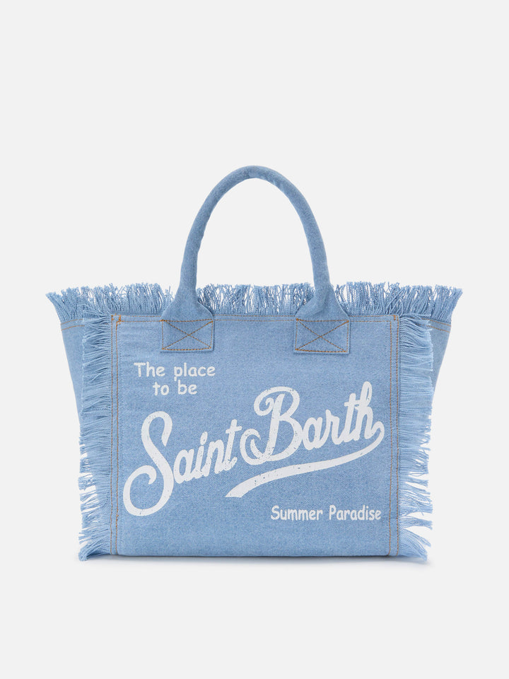 Light wash denim Vanity regular bag