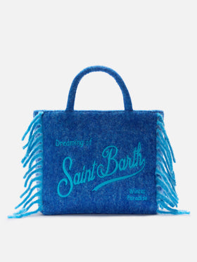 Sac porté épaule Vanity en couverture avec franges latérales 