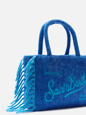 Sac porté épaule Vanity en couverture avec franges latérales 