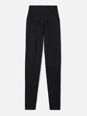 Black Vega technical fabric sports leggings
