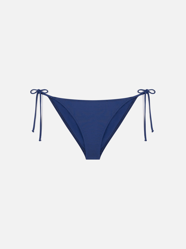 Amira Naomi navy blue Balconette-Bikini in Unifarbe 