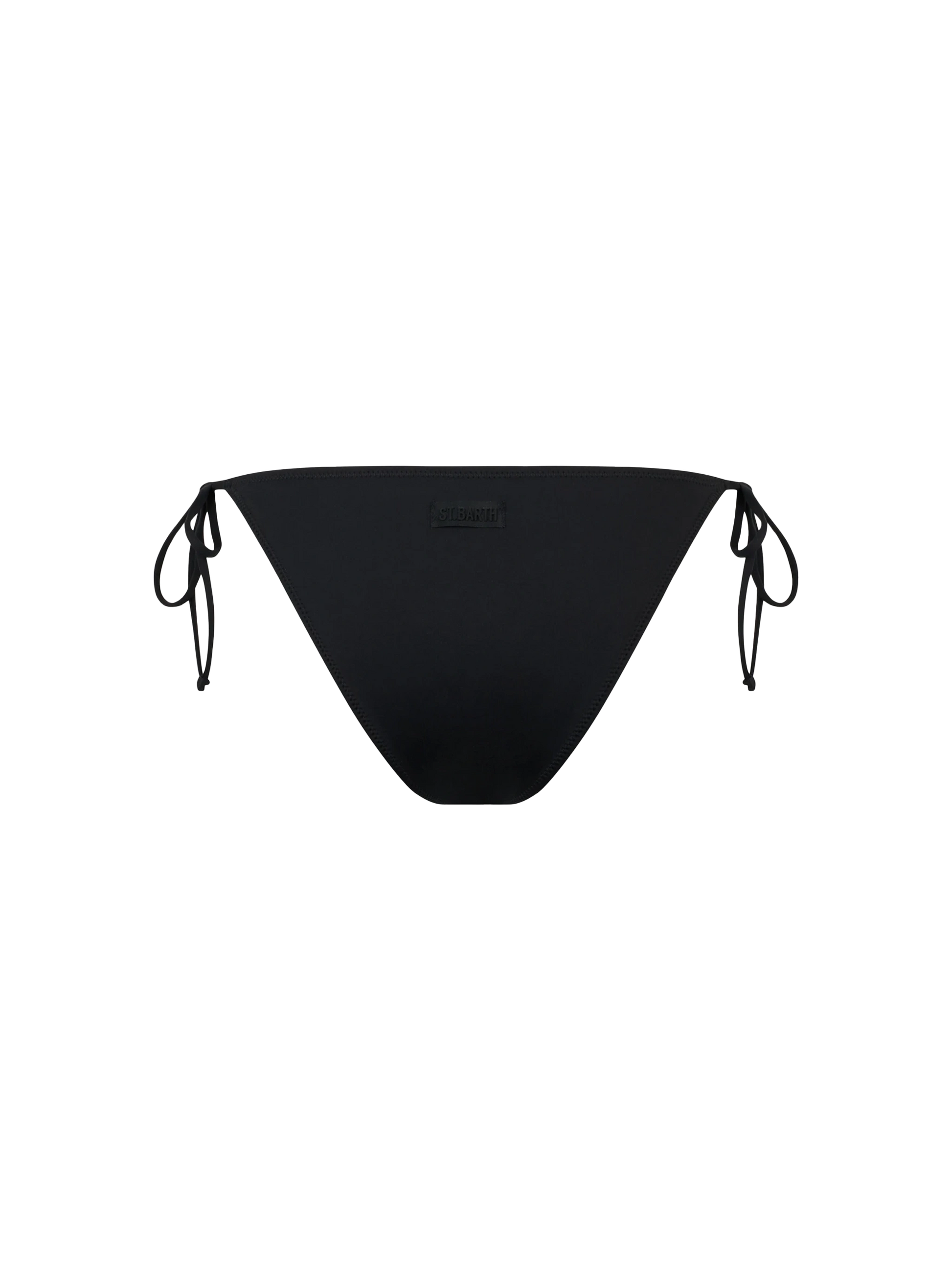 Woman black classic swim briefs Virgo - MC2 Saint Barth