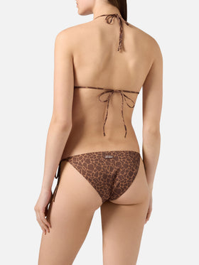 Bikini Hespera Virgo à imprimé animal 