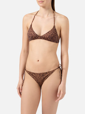 Bikini Hespera Virgo à imprimé animal 