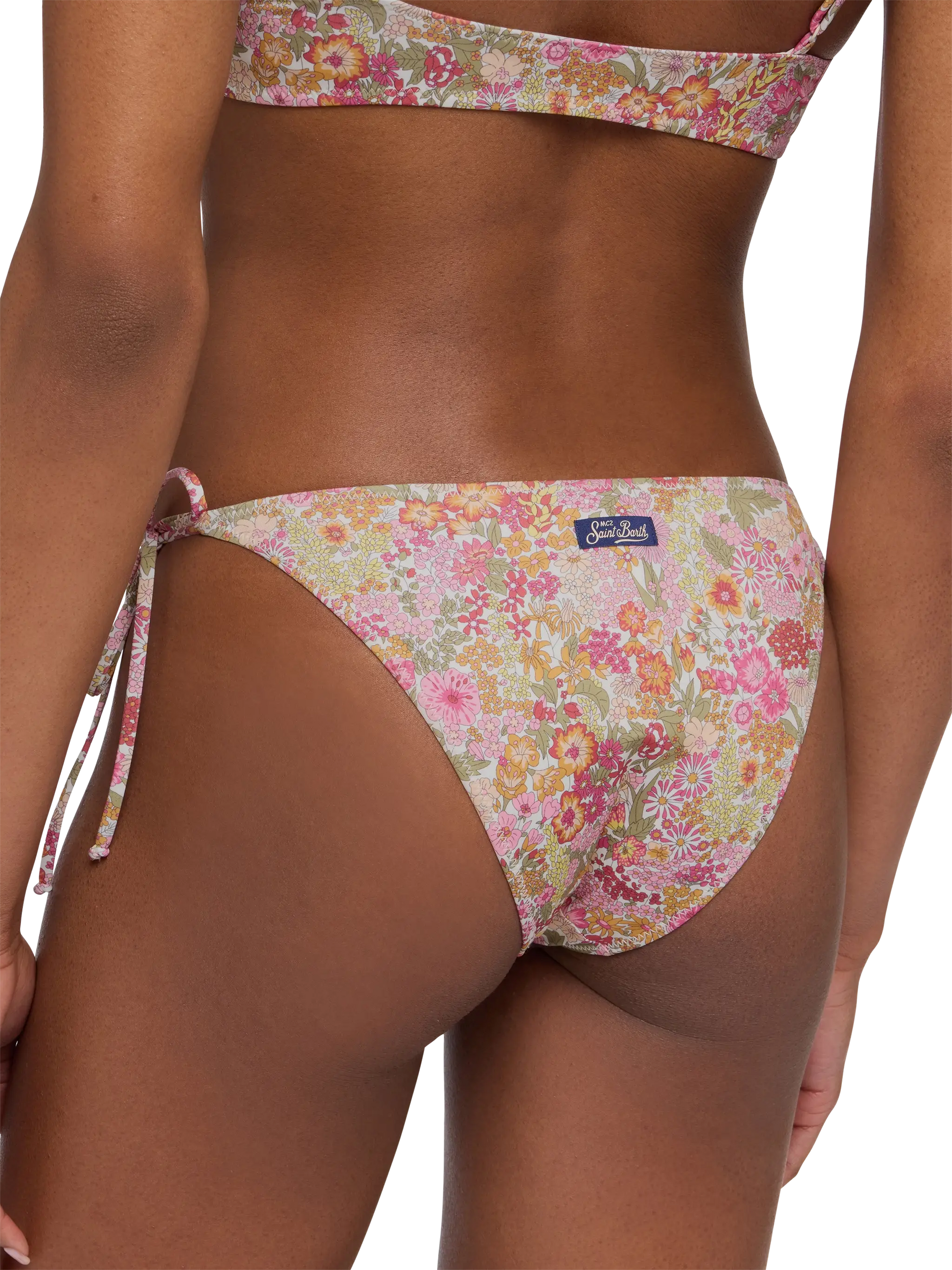 Bralette bikini Judy Virgo with Margaret Annie floral print | MADE WITH LIBERTY FABRIC - MC2 Saint Barth