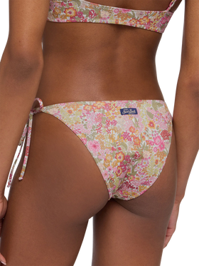 Bralette bikini Judy Virgo with Margaret Annie floral print | MADE WITH LIBERTY FABRIC - MC2 Saint Barth