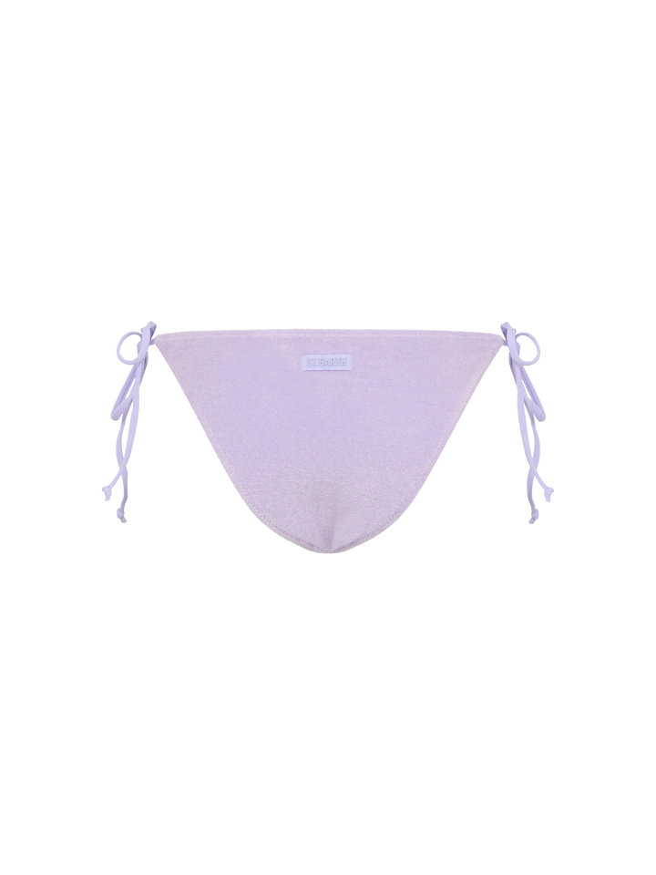 Woman terry cotton classic swim briefs Virgo - MC2 Saint Barth