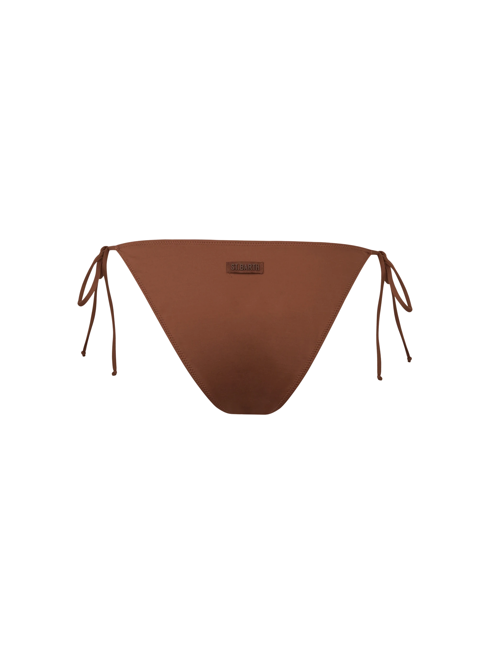 Woman classic swim briefs Virgo with rhinestones - MC2 Saint Barth