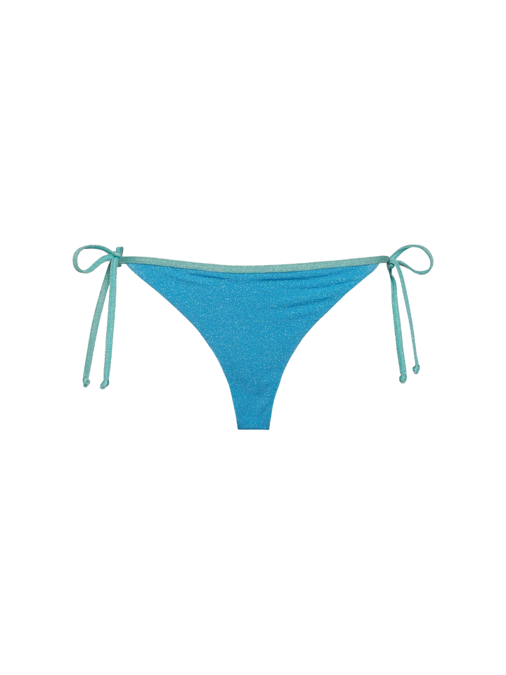 Woman lurex scooped bikini swimsuit Laryn Virgo - MC2 Saint Barth