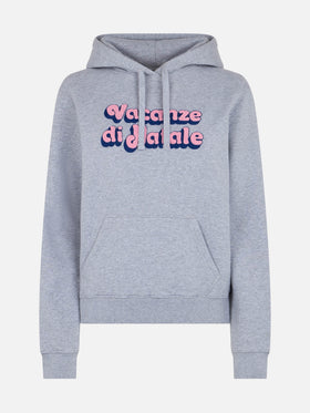 Woman sweatshirt Virginia with Vacanze di Natale print | VACANZE DI NATALE SPECIAL EDITION - MC2 Saint Barth