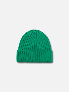Man green cashmere blend hat Wengen - MC2 Saint Barth