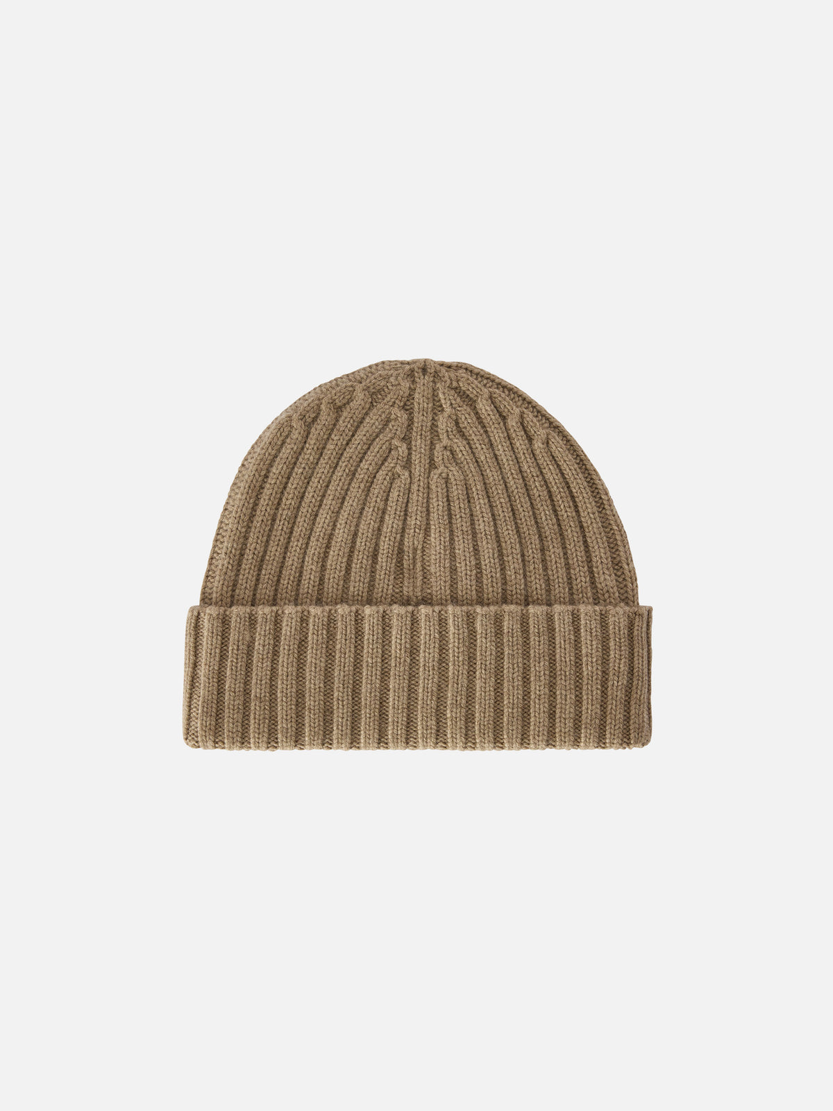 Bonnet Wengen beige avec broderie St. Barth 