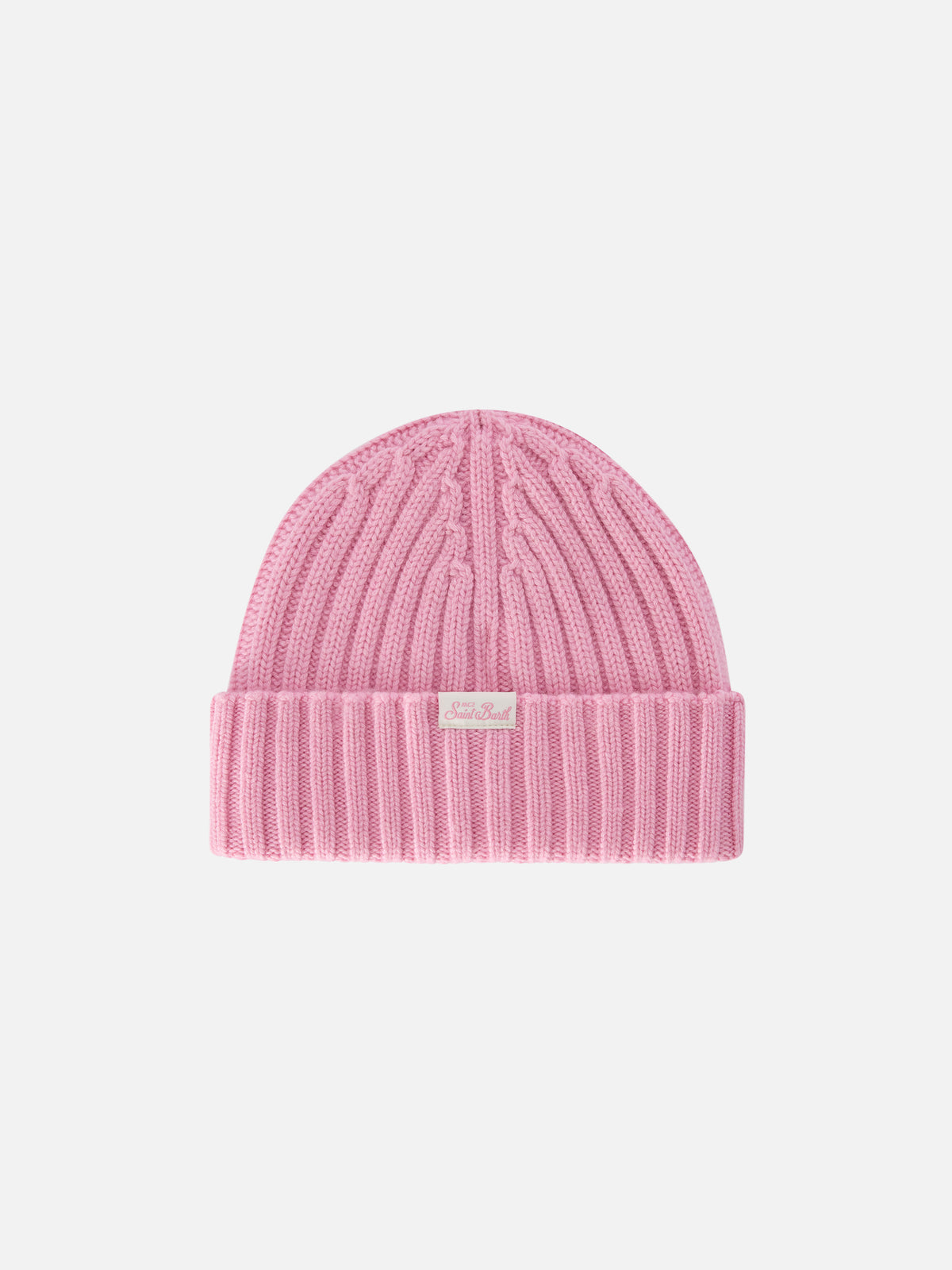 Bonnet Wengen rose avec broderie Princess 