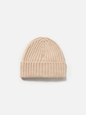 Man beige pure cashmere hat Wengen - MC2 Saint Barth