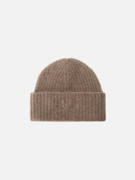 STRETCH ALPACA beanie Wengen in khaki