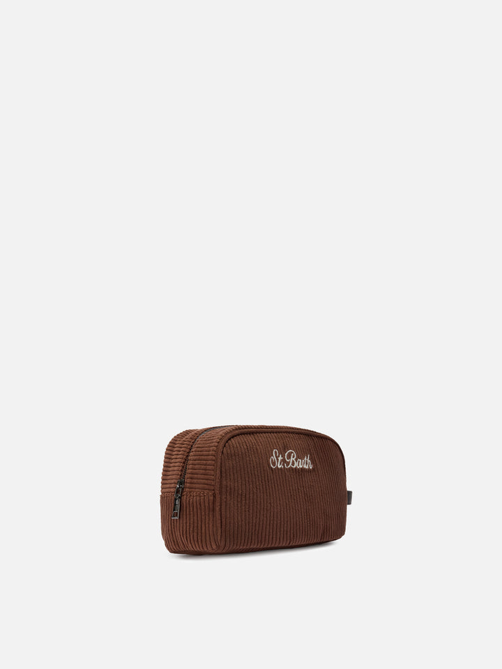 Westwood Schminkkoffer aus braunem Cord