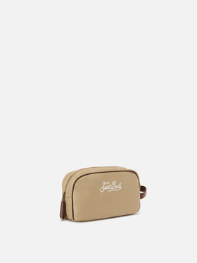 Trousse de beauté Westwood en nylon beige 