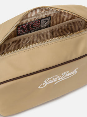 Trousse de beauté Westwood en nylon beige 