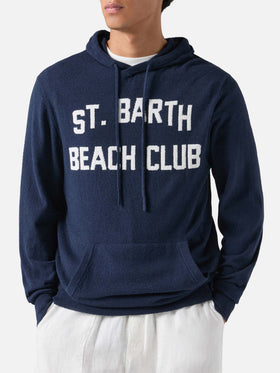 Kapuzenpullover aus Kaschmirmischung Wood