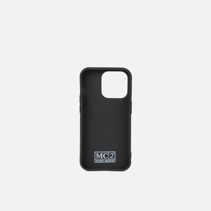 Cover for iPhone 14 Pro with animalier print - MC2 Saint Barth