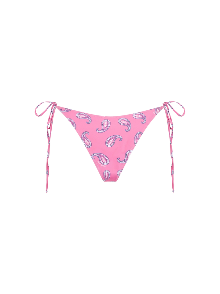 Bikini Lyam Norah fascia stampa paisley rosa