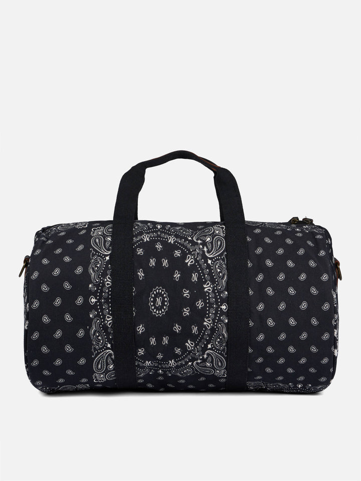 Reisetasche aus Denim, Jetleg Round Bandana-Print