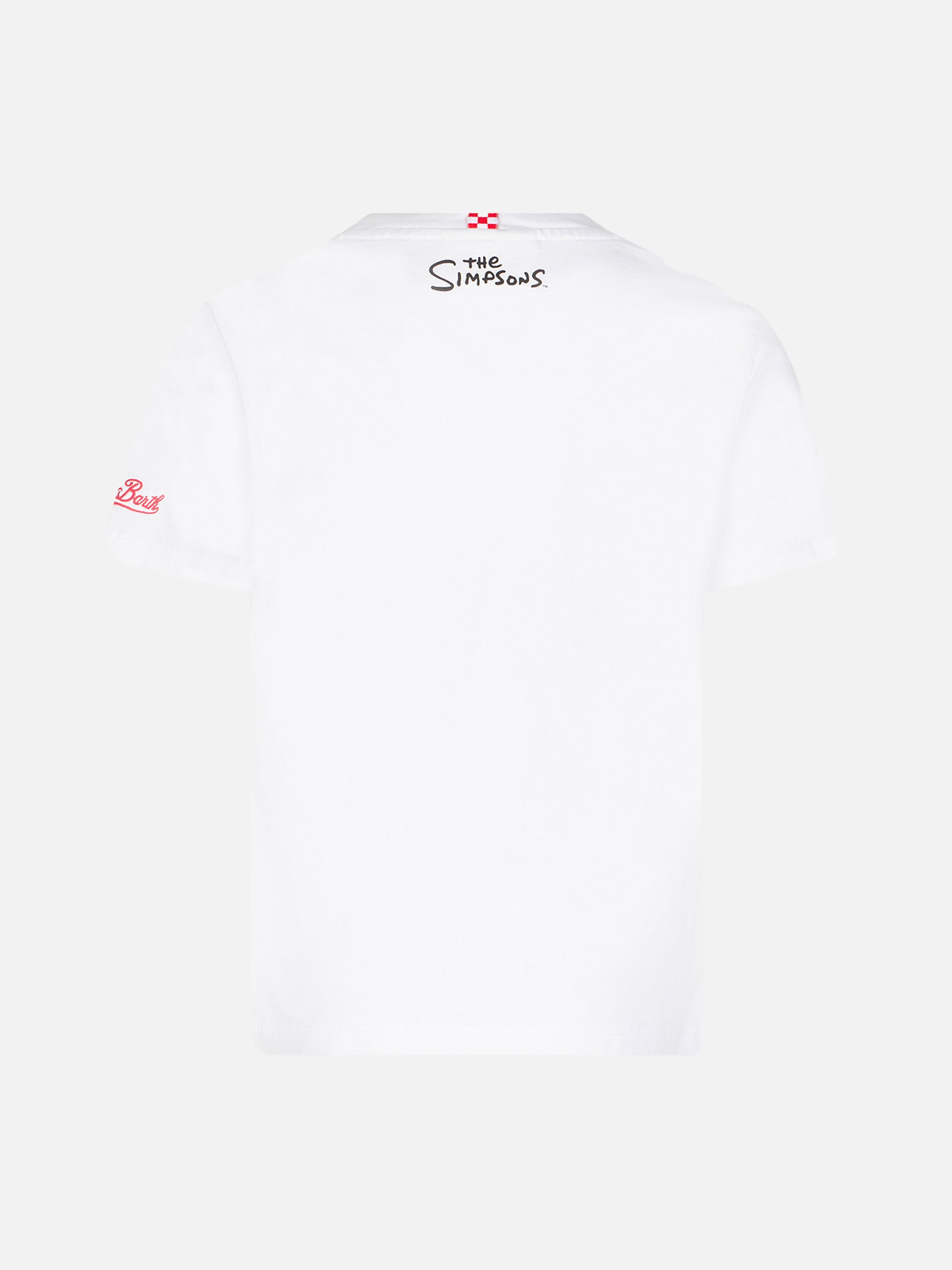 Boy cotton t-shirt with Devil Bart print | THE SIMPSONS SPECIAL EDITION - MC2 Saint Barth