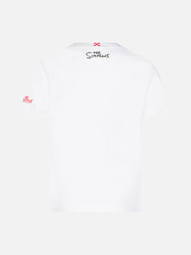 Boy cotton t-shirt with Devil Bart print | THE SIMPSONS SPECIAL EDITION - MC2 Saint Barth
