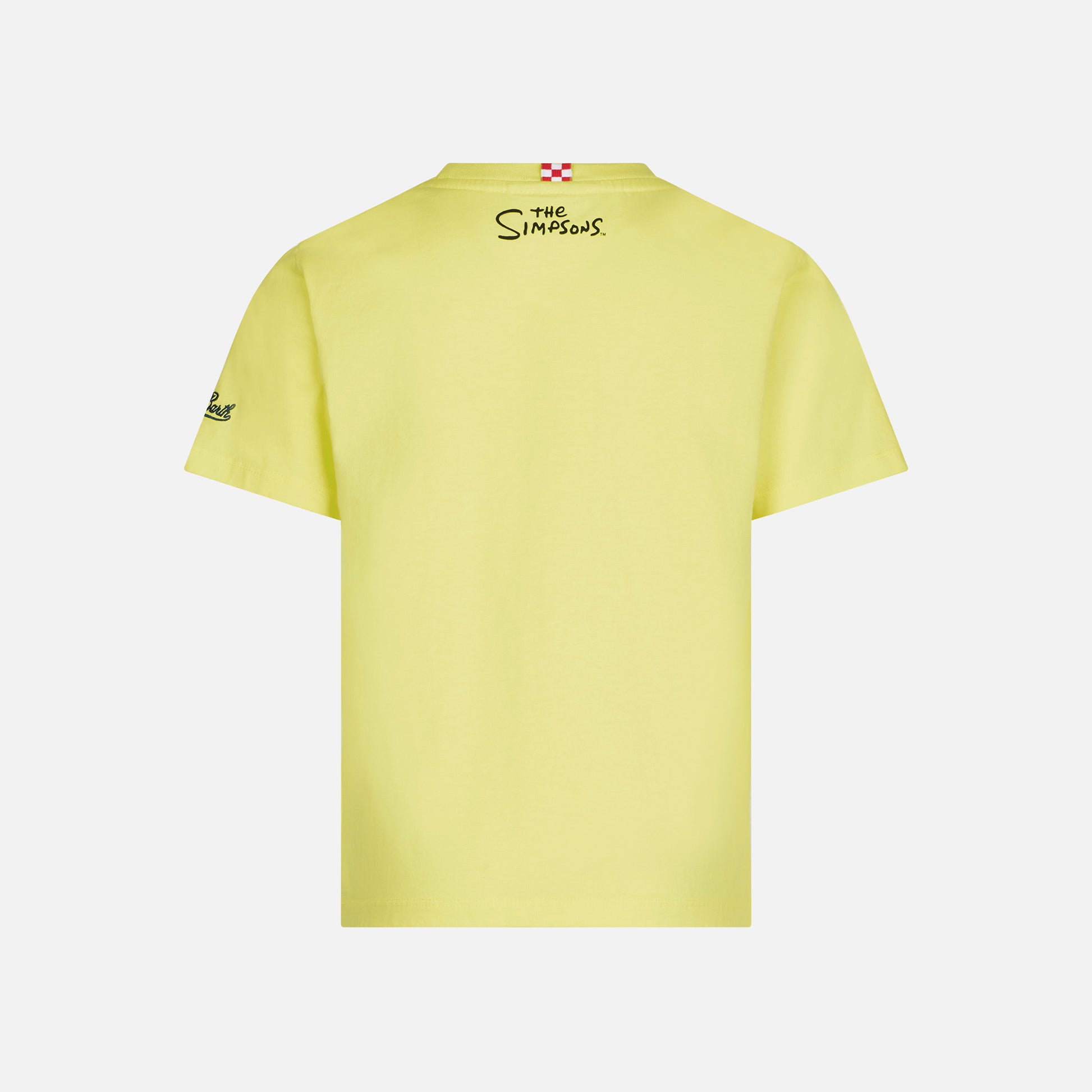 Boy yellow cotton t-shirt with Bartman print | THE SIMPSONS SPECIAL EDITION - MC2 Saint Barth