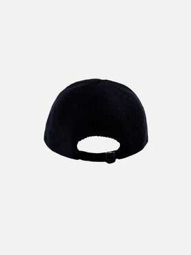 Baseball corduroy cap with St. Barth embroidery - MC2 Saint Barth
