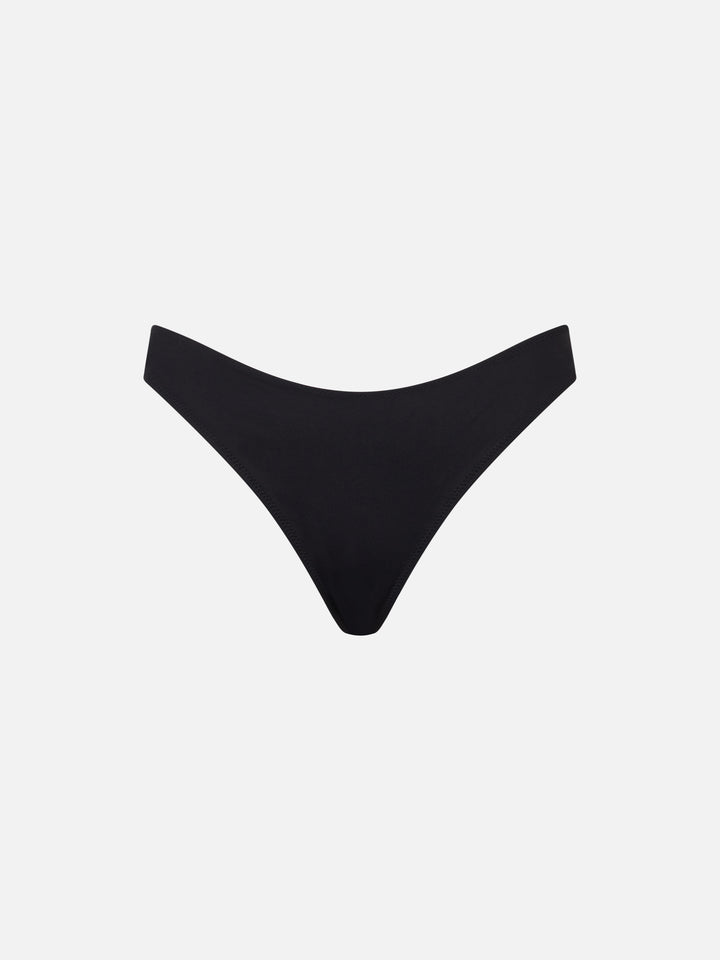 Schwarzer Bralette-Bikini für Damen