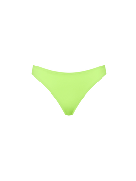 Woman fluo yellow cheeky swim briefs - MC2 Saint Barth