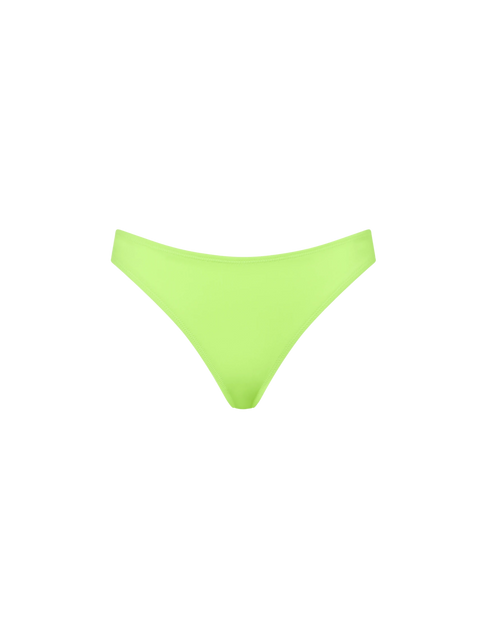 Woman fluo yellow cheeky swim briefs - MC2 Saint Barth