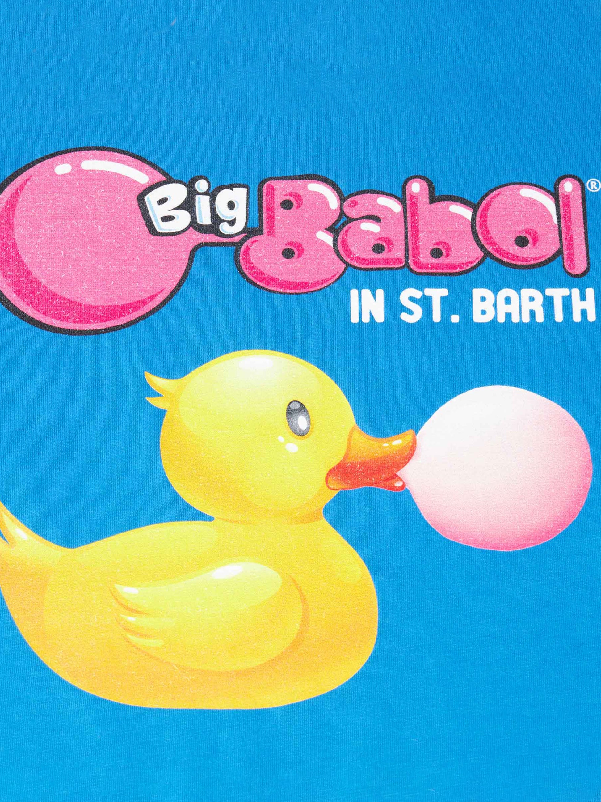 Boy cotton t-shirt with Big Babol print | BIG BABOL® SPECIAL EDITION - MC2 Saint Barth