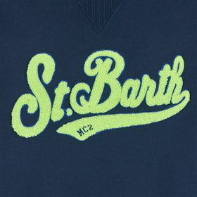 Boy cotton sweatshirt with St. Barth terry patch - MC2 Saint Barth