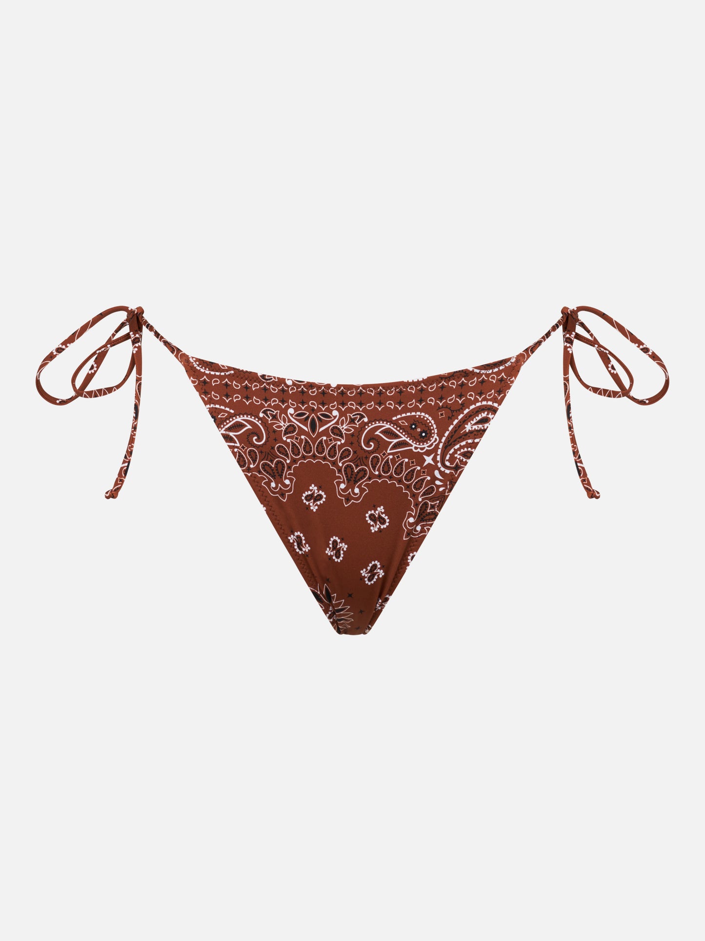 Marielle brown bandanna swim briefs