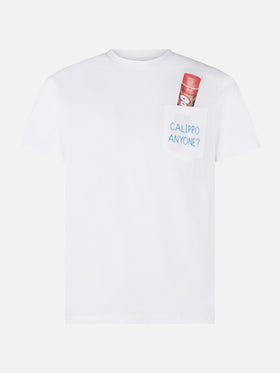 Cotton t-shirt with Calippo Anyone? embroidery| Algida® Special Edition - MC2 Saint Barth