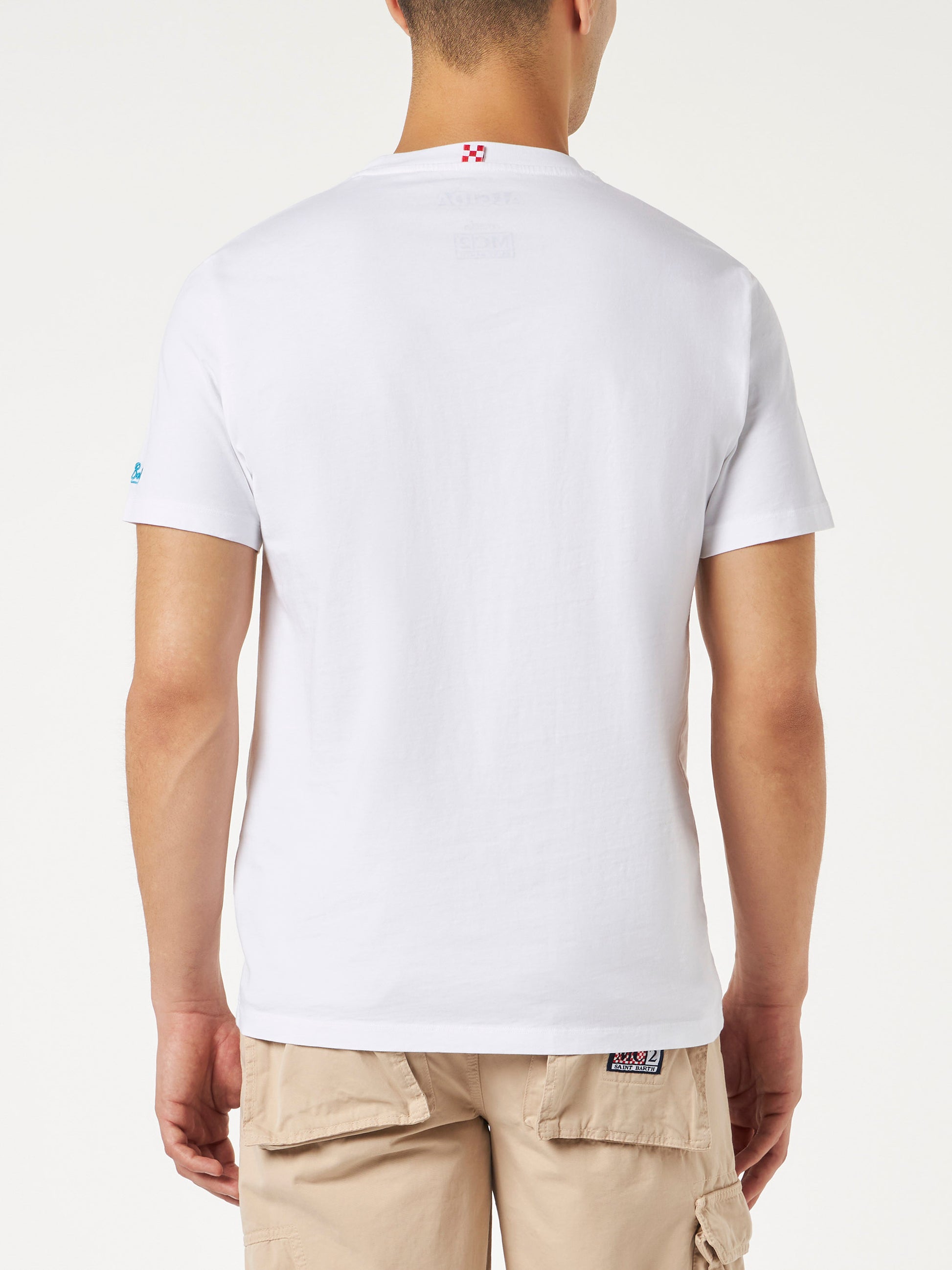 Cotton t-shirt with Calippo Anyone? embroidery| Algida® Special Edition - MC2 Saint Barth