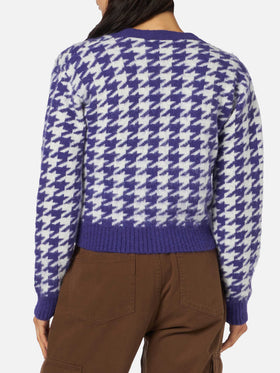 Kurzer Damen-Cardigan mit Schmuckknöpfen